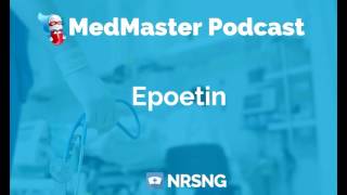 Epoetin Nursing Considerations Side Effects and Mechanism of Action Pharmacology for Nurses [upl. by Winou]