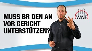 Betriebsrat Arbeitsgericht  Kann der BR einen Arbeitnehmer vor Gericht unterstützen  Betriebsrat [upl. by Inalaek]