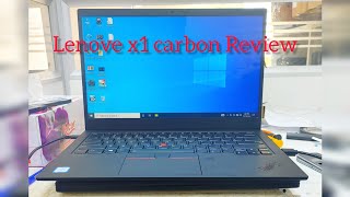 Lenove x1 carbon core i7 8 generation Review [upl. by Noirb515]