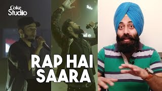 Indian Reaction on Rap Hai Saara Lyari Underground amp Young Desi Coke Studio Season 11 [upl. by Tloc]