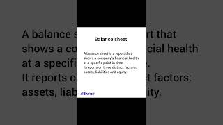 Balance sheet VS income statement financialstatementbalancesheet incomestatementeducation exam [upl. by Bible]