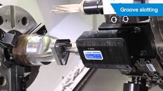 METAL  Machining with BENZ CAPTO™ Modular Quick Change System [upl. by Ydok]