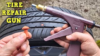 Tire Gun Puncture Repair Kit [upl. by Naitirb]