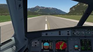 XPlane 11 Orbx Inssbruck LOWI Landing Stutter [upl. by Erbe313]