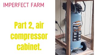 Throwing the air compressor out part 2 of Harbor Freight McGraw air compressor install [upl. by Aysa]