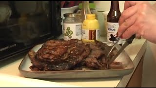 Spicy Steak Marinade wGrilled Ribeye Delicious Cooking Recipes [upl. by Zarihs]