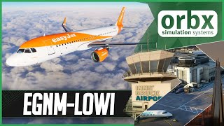 Microsoft Flight Simulator LIVE  Innsbruck LOWI Circle To Land  OrbX Scenery showcase [upl. by Ikkela]