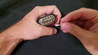 50 Lockpicking Bypassing and Decoding Masterlock Combination Locks [upl. by Esidnak]