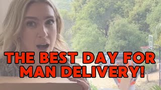 Delivery driver receives ultimate blessing😱😃❤️ [upl. by Armington]