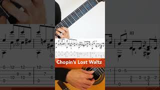 Chopin’s Lost Waltz 2024 Guitar arrangement [upl. by Carling299]