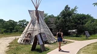 HOW TEEPEES WERE MADE BY THE INDIANS [upl. by Antonie269]