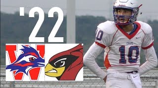 Class of 22 Austin Westlake VS Del Valle highlights [upl. by Lapotin15]