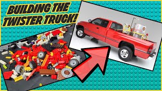 TWISTERS BUILDING THE ORIGINAL TRUCK WITH LEGO [upl. by Annahavas163]