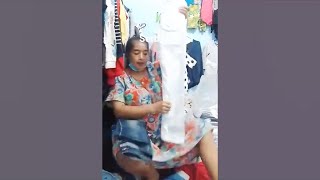 Try on haul dres motif estiyanti Rp77000 [upl. by Arammat896]