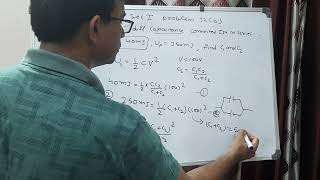 Two capacitors of different capacitances are connected first in series and then in parallel across [upl. by Noirad]