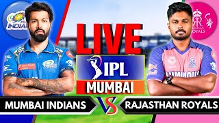 IPL 2024 Live MI vs RR Live Match  IPL Live Score amp Commentary  Mumbai vs Rajasthan Live Inngs 2 [upl. by Rickie]