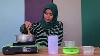 Cara Memasak Jelly Konyaku  Bandar powder [upl. by Nrubyar]