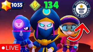 BATEM RECORDUL AZI  Brawl Stars Live Romania [upl. by Newhall775]