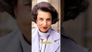 Francoise Bettencourt Meyers ★ Bio ★  Worlds Richest Woman shorts billionaire celebrity [upl. by Ayitahs277]