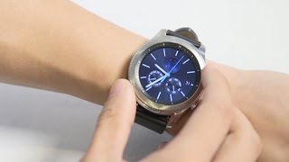 Samsung Gear S3 HandsOn The best Samsung smartwatch yet [upl. by Ikin]