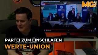 Wer wählt die denn Der dröge Auftritt der WERTE UNION  Betreutes Gucken 157 [upl. by Viens]