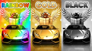 Choose Your Gift Rainbow Gold or Black 🌈⭐️🖤 How Lucky Are You 😱 Quiz Sloth [upl. by Kelwunn]