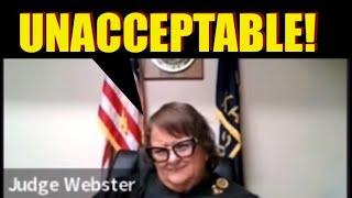 Judge Webster UPSET WITH PROSECUTOR [upl. by Hance903]