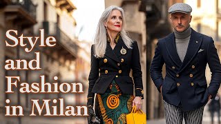 Stunning Italian Street Fashion Discover Milan’s Best Fall Looks Luxury Fashion VLOG [upl. by Regen]