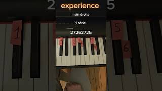 Experience tutorial piano easy easy piano français pianotutorial ludovicoeinaudi experience [upl. by Yniatirb]