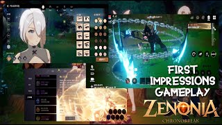 Zenonia Chronobreak First Impressions Gameplay  Mobile Games [upl. by Aesoh]