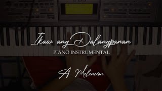 IKAW ANG DALANGPANAN Ikaw akong Ginoo  Piano Instrumental with LYRICS AND CHORDS [upl. by Atirys55]