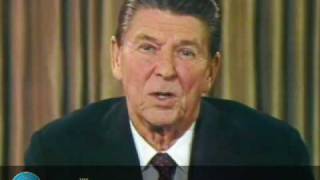 Economy President Reagans Address to the Nation on the Economy 2581 [upl. by Eelannej]