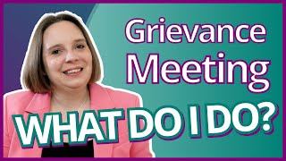 How to Run a Grievance Meeting [upl. by Ferdie]