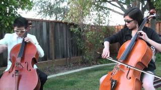 The Final Countdown Dueling Cellos by Nathan Chan and Stephanie Tsai [upl. by Vlad154]