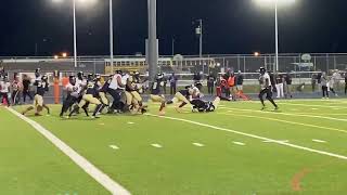 Braylon Hood TFL for Varina football in 383 win over Glen Allen on October 11 2024 [upl. by Scopp]