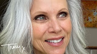 How to use BFF Eye with White Hair Wisdom  Makeup Tutorial  Trinny [upl. by Nor]