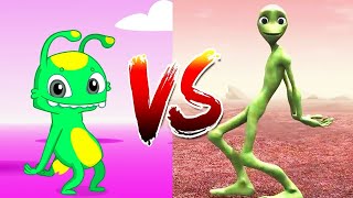 Dame Florecitas canción completa para niños Dame tu Cosita Dance  Groovy el Marciano ¡a bailar [upl. by Ioves]