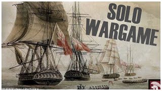 A Glorious Chance First Look  Battle for Lake Ontario War of 1812  Solo Solitaire Wargame [upl. by Inesita]