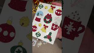 🎄🌟 Diamond Stickers – the perfect Christmas fun 💎✨ [upl. by Nadeau]