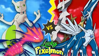 Minecraft LUCKY PIXELMON  A SÉRIE VOLTOU  MEWTWO SHINY e ETERNATUS vs ARCEUS e DIALGA [upl. by Merry890]