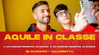 AQUILE IN CLASSE  I GIALLOROSSI FANNO VISITA AL GUARASCI  CALABRETTA 📚 [upl. by Otis]