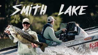 SMITH LAKE BASS FISHING BASSMASTER ELITE [upl. by Bolling]