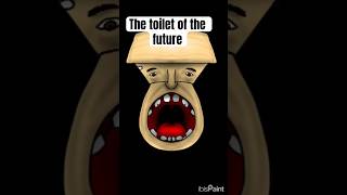 The toilet of the future scary comedy funny memes creepy spooky weird toilet toilets wacky [upl. by Atnoid]