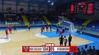 USA Select vs Hibernians BC Malta Elite Basketball Tournament 2024 [upl. by Hayarahs]