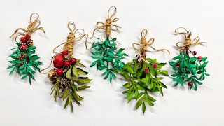 Mistletoe OrnamentGarland [upl. by Savihc]