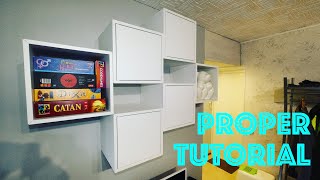 IKEA EKET Assembly and Wall Mounting Video [upl. by Nenad]