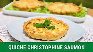 Quiche christophine et saumon 🐟 [upl. by Neile]