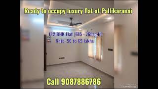 Ready to occupy luxury flat at Pallikaranai [upl. by Leima]