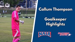 Callum Thompson  College Goalkeeper Highlights [upl. by Perzan]