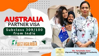 Australia Partner visa subclass 309100 from India [upl. by Chuipek]